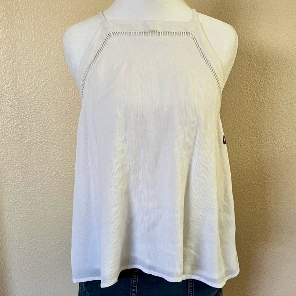 Hollister White Tank Top for Women
